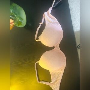 Victoria's Secret Light Pink Lace Bra